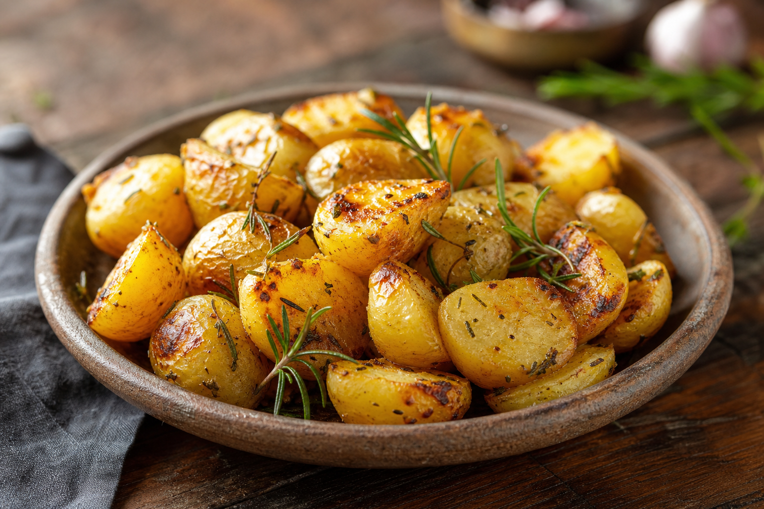 Batata Assada Perfeita: o Tamanho Certo pra Ficar Crocante