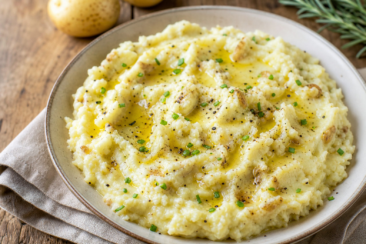 Purê Rústico de Batata Assada: Receita Completa e Irresistível