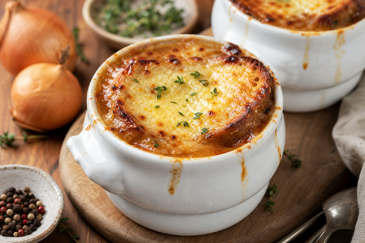 Sopa de Cebola Gratinada: Passo a Passo Completo