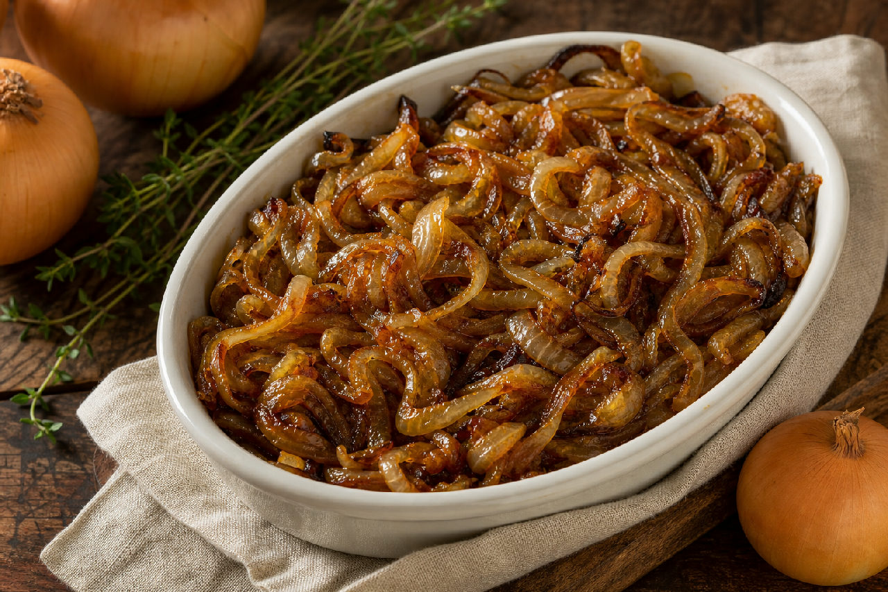Cebola Caramelizada no Forno: Receita Completa e Fácil
