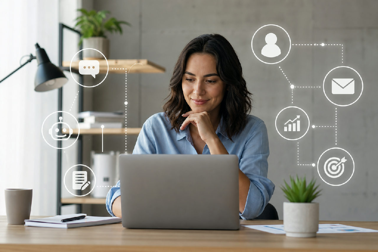 Como automatizar o atendimento e captação de leads sem equipe de marketing