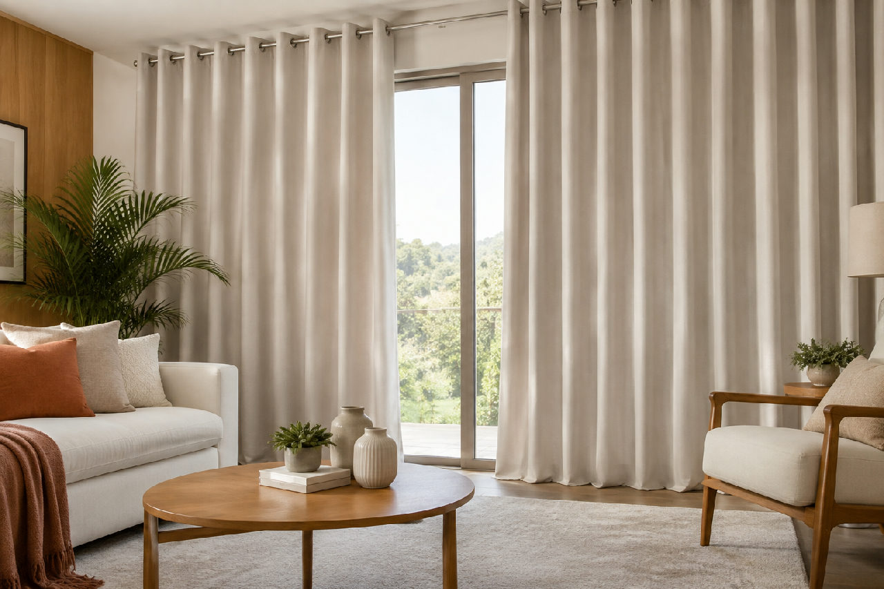 Oxford para cortina: como usar na decoração da casa